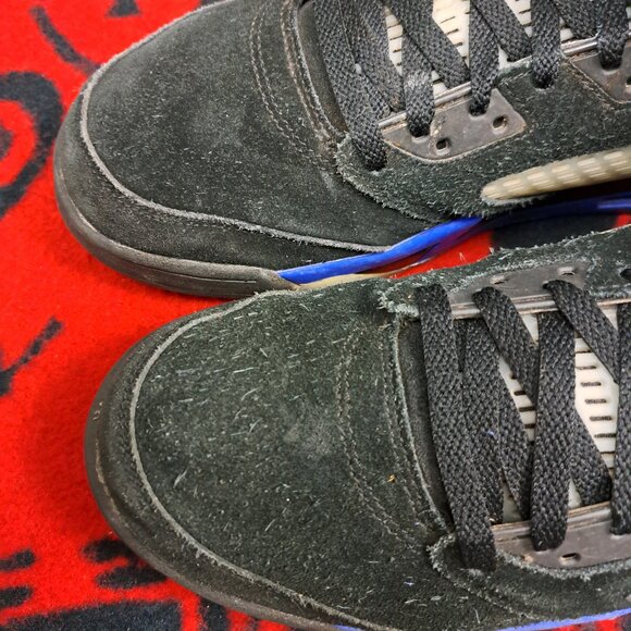 Size 12 Men Nike Air Jordan 5 Racer Blue (CT4838-004) - Picture 8 of 16